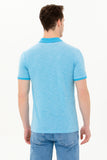 U.S. Polo Assn. Erkek Minimalist Polo Yaka Kısa Kol T-Shirt - Günlük Stil