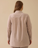 تونيك مطرز بمقاسات كبيرة مزين بالترتر، من تصميم جالا-شي