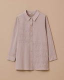 تونيك مطرز بمقاسات كبيرة مزين بالترتر، من تصميم جالا-شي