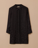 تونيك بمقاسات كبيرة بنقوش وتفاصيل ثنيات من غالا-شي