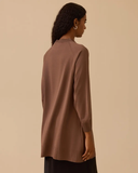 uzun kollu basic triko tunik Scl