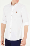 U.S. Polo Assn. Erkek Minimalist Uzun Kol Gömlek - Regular Fit