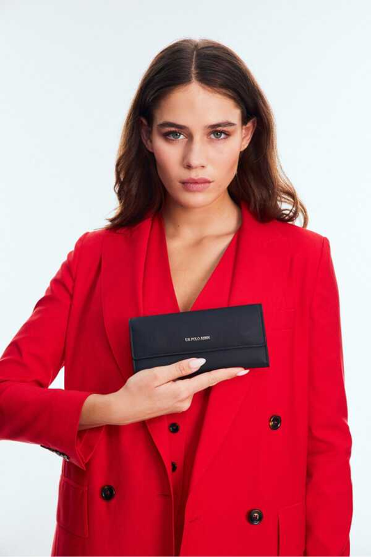 U.S. Polo Assn. Minimalist Kadın Deri Cüzdan - Şık ve Fonksiyonel
