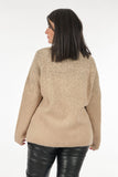 Vedi-bb Oversize Fermuarlı Kadın Ceket - Minimalist, Günlük