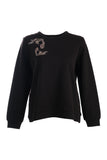 Vedi-bb Kadın Oversize Minimalist Sweatshirt - Günlük Kullanım