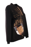 Vedi Oversize Uzun Kol Kadın Sweatshirt - Minimalist Günlük