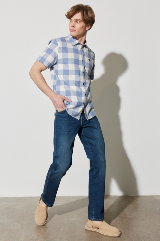 بنطلون جينز رجالي من رانجلر W12102458