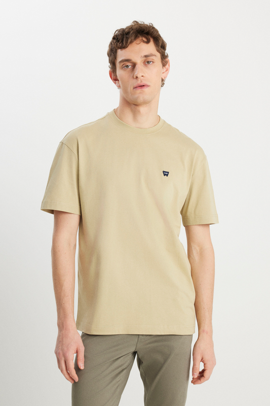 Wrangler Oversize Erkek T-Shirt - Minimalist Günlük Stil