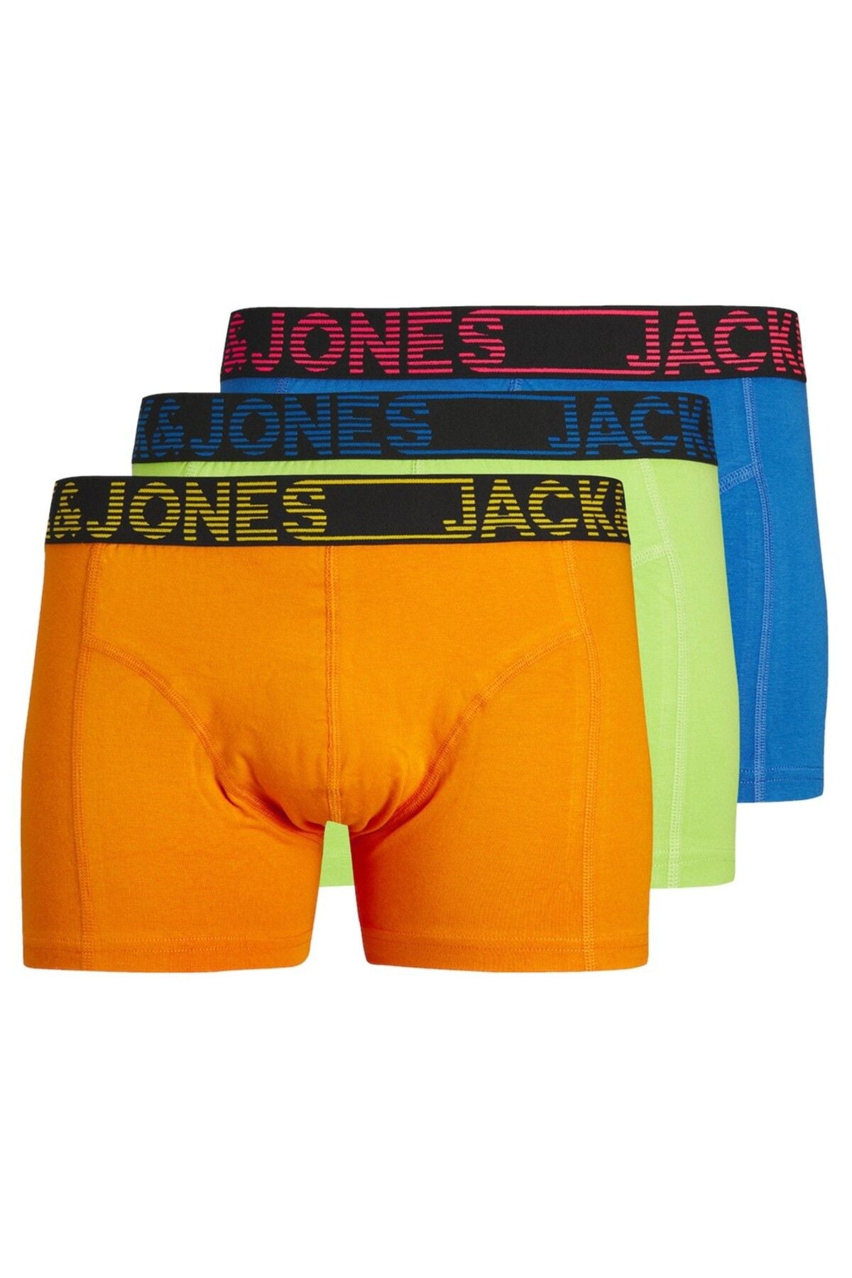 Jack&Jones Erkek Boxer 3'lü Set - Minimalist Tasarım - Günlük Konfor Ana görsel