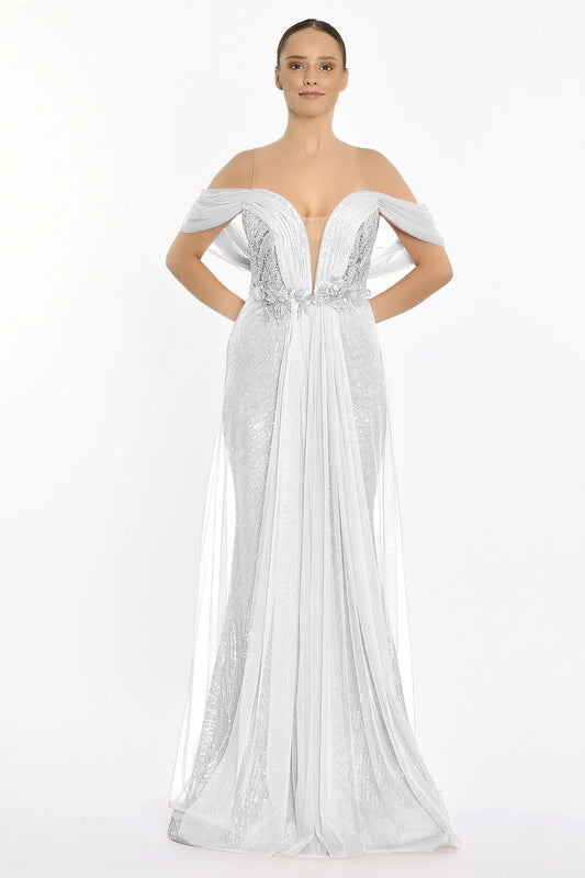 فستان سهرة نسائي من ألفا بيتا 2115290