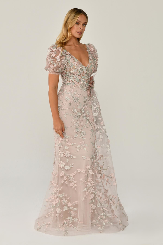 فستان سهرة نسائي من ألفا بيتا 25Y5382