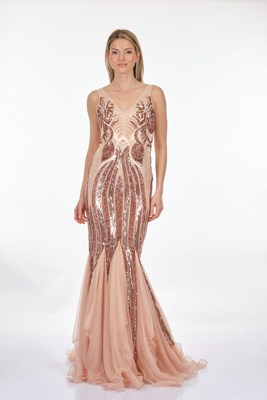 فستان سهرة نسائي من أنكيرا 23Y1502