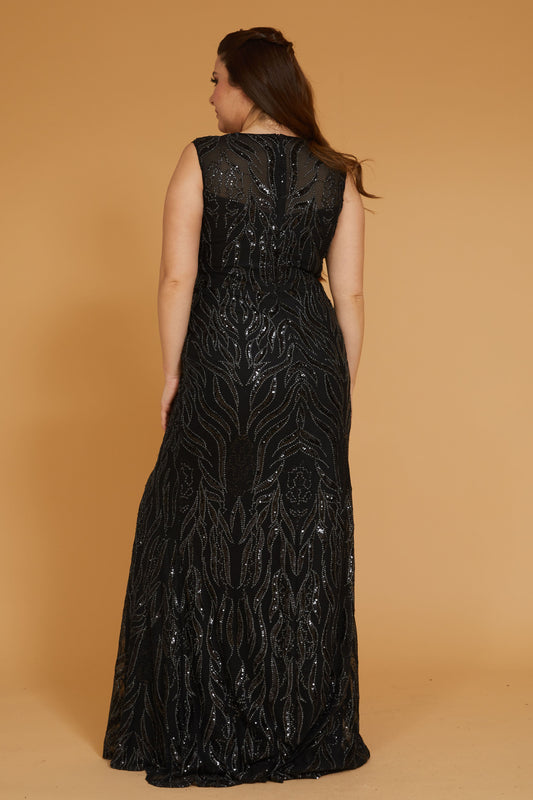 فستان سهرة نسائي من أنكيرا 25Y2807