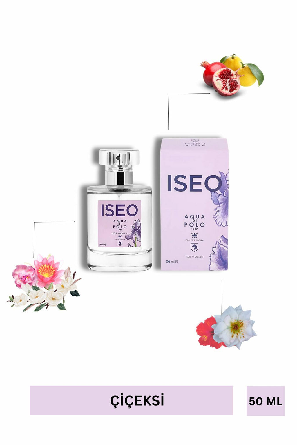 Aqua Di Polo Iseo Kadın Parfümü 50ml - Minimalist Şıklık
