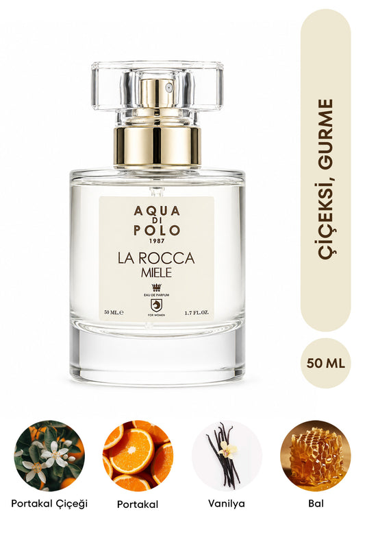 Aqua Di Polo La Rocca Miele Kadın Parfümü 50ml - Çiçeksi & Vanilyalı