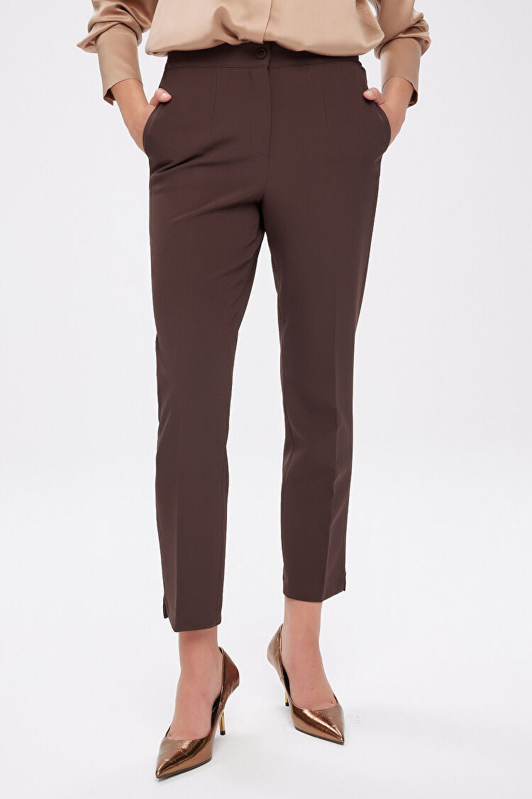 Arka Kemeri Lastikli Slim Fit Pantolon FAİK SÖNMEZ