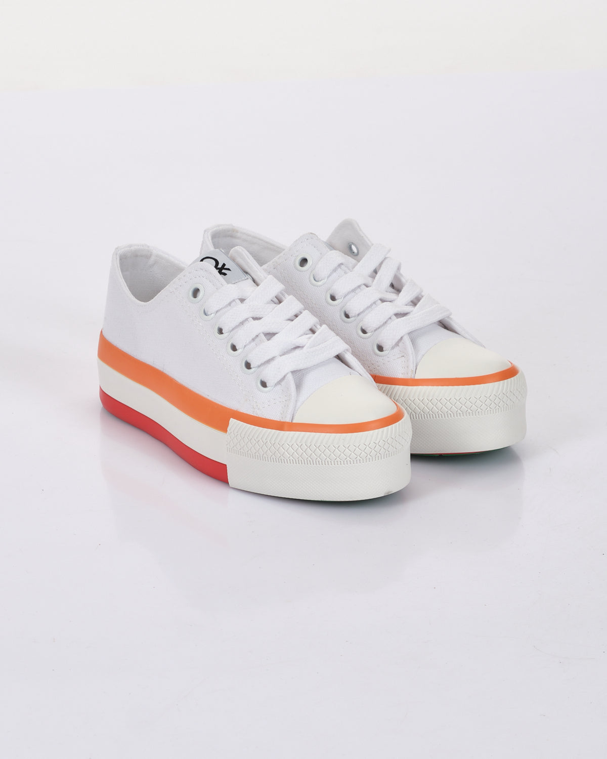 Benetton Minimalist Platform Kadın Sneaker - Günlük & Streetwear İkincil görsel