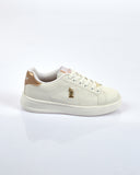 حذاء رياضي نسائي من يو إس بولو أسوسييشن بتصميم بسيط: مناسب للاستخدام اليومي، غير رسمي وأنيق.