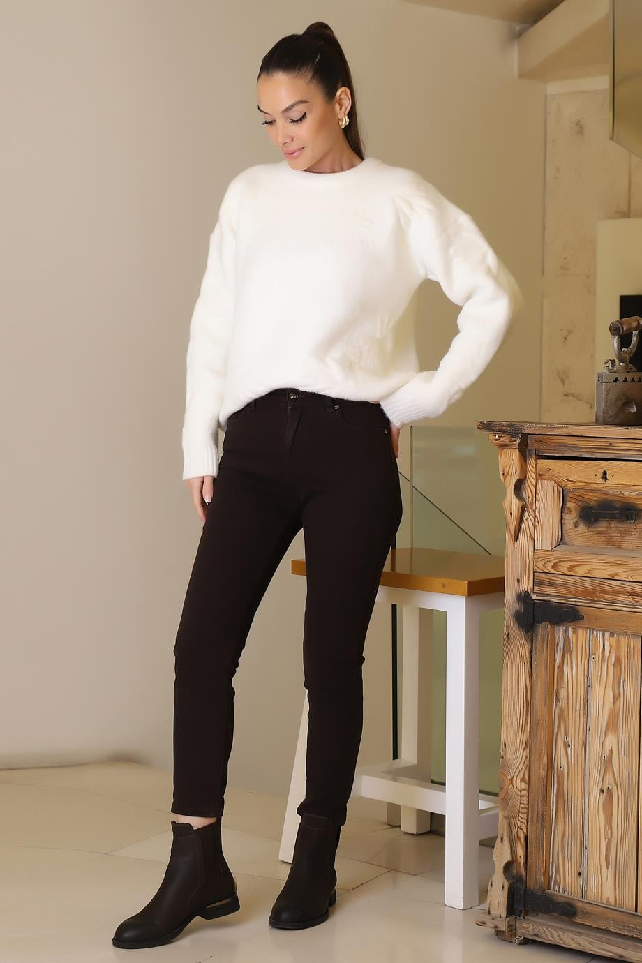 Ayhan Kadın Pantolon 26KRB53500 Ana görsel