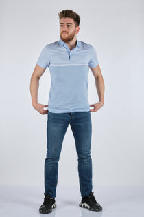 Barca Erkek Polo Yaka Kısa Kol Minimalist T-Shirt - Günlük Şıklık