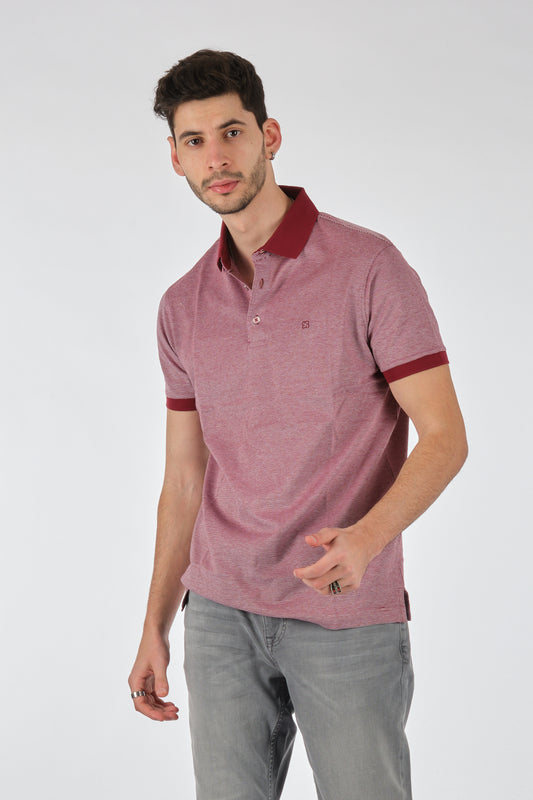 Barca Erkek Polo Yaka Kısa Kol T-Shirt - Minimalist Günlük Stil