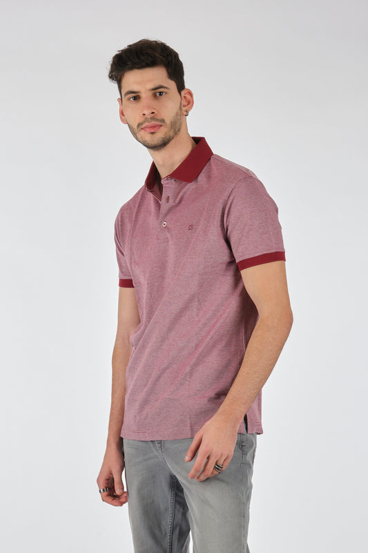 Barca Erkek Polo Yaka Kısa Kol T-Shirt - Minimalist Günlük Stil