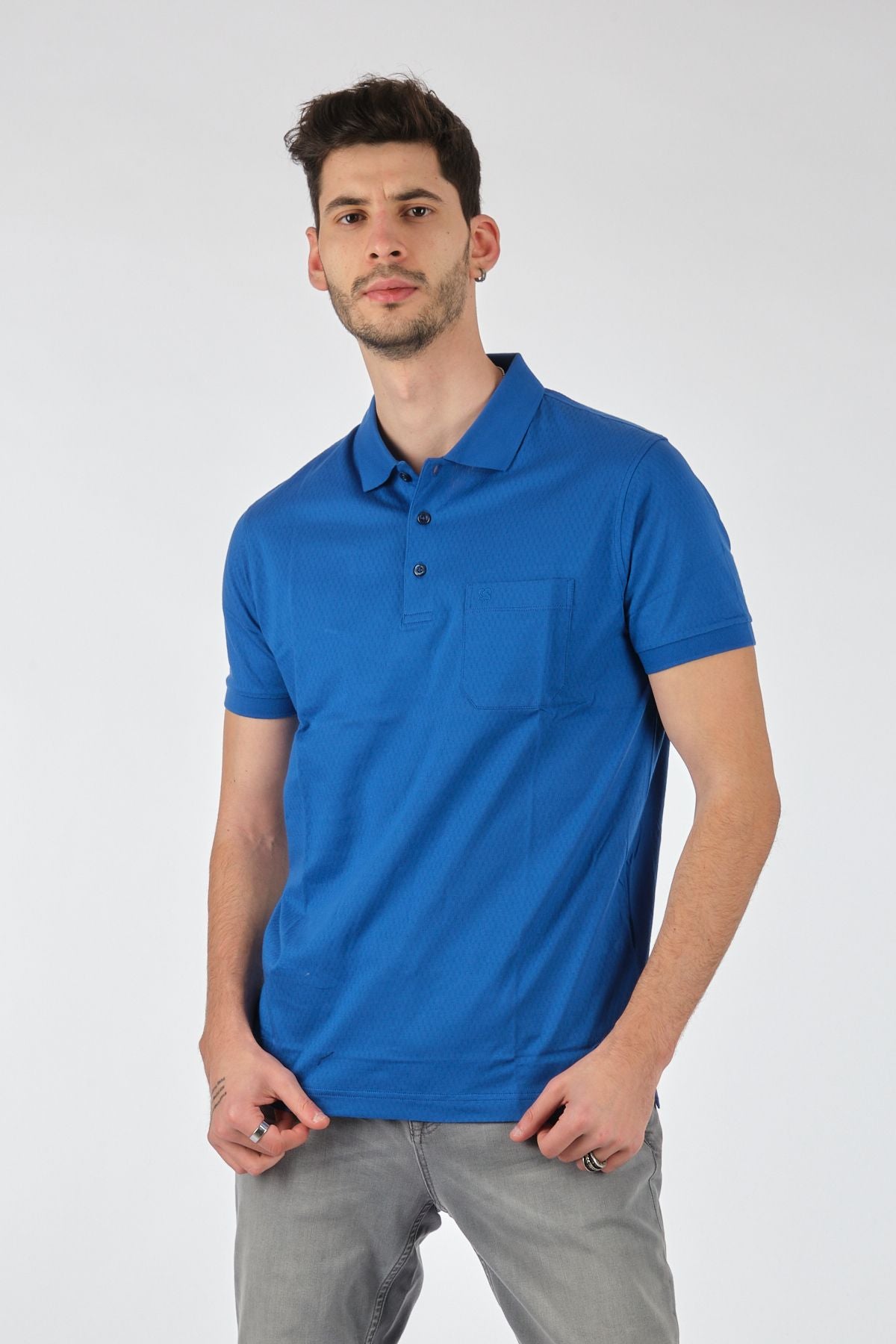 Barca Minimalist Polo Yaka Erkek T-Shirt - Kısa Kol Translation missing: tr.content.product_image_main