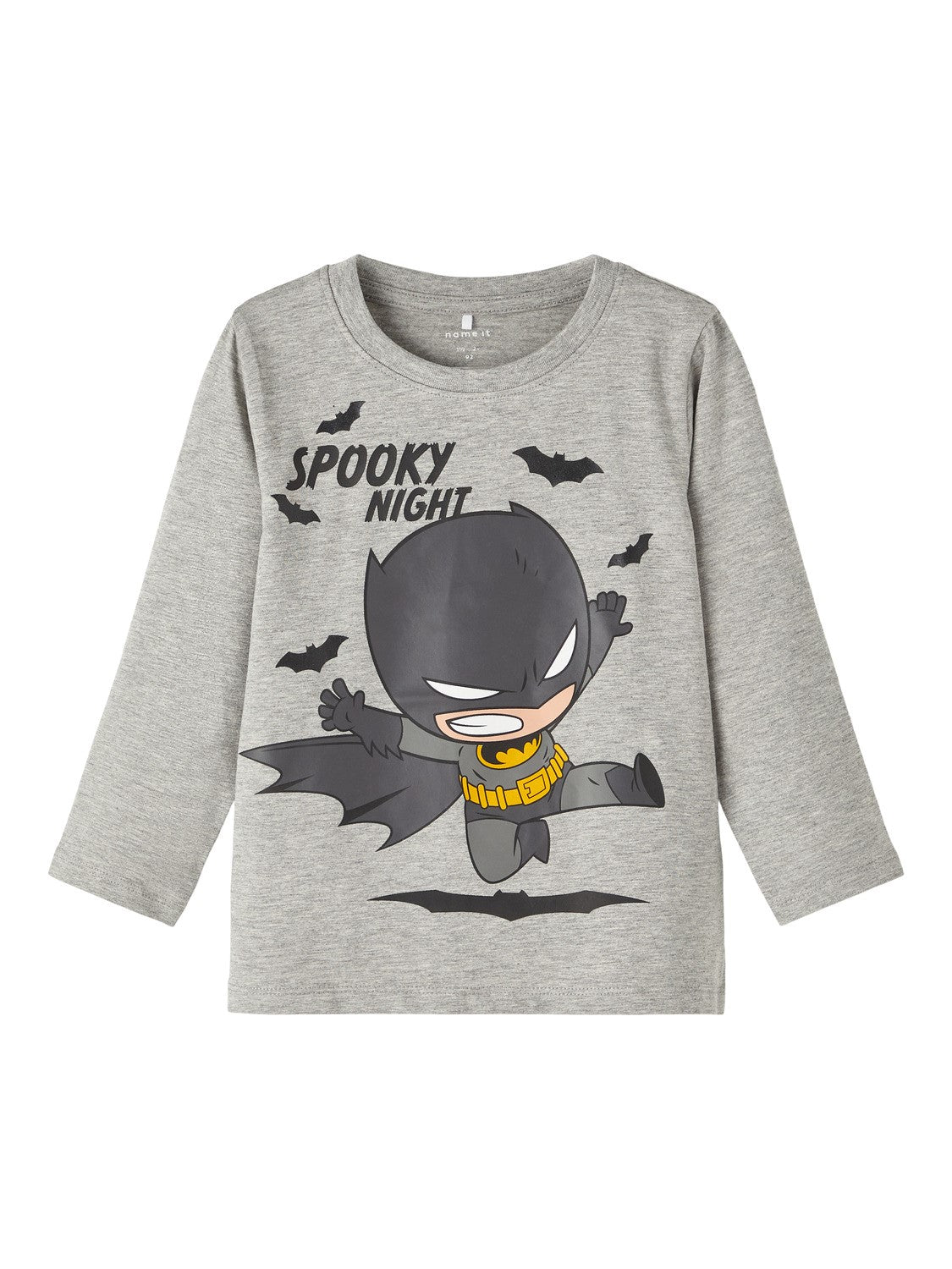 Batman Baskılı Uzun Kol Çocuk Sweatshirt-Yumuşak ve Rahat İkincil görsel