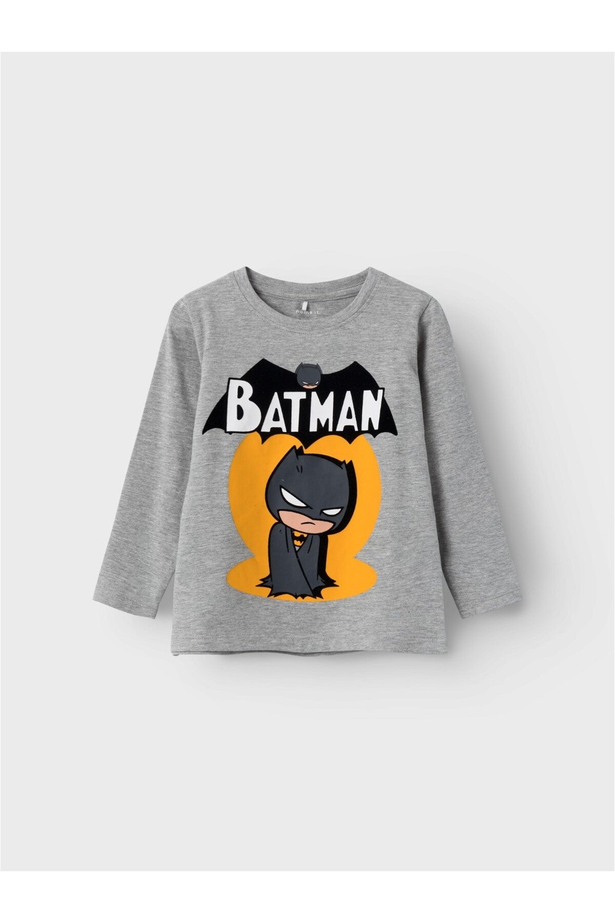 Batman Baskılı Uzun Kol Erkek Çocuk Sweatshirt-Rahat ve Şık