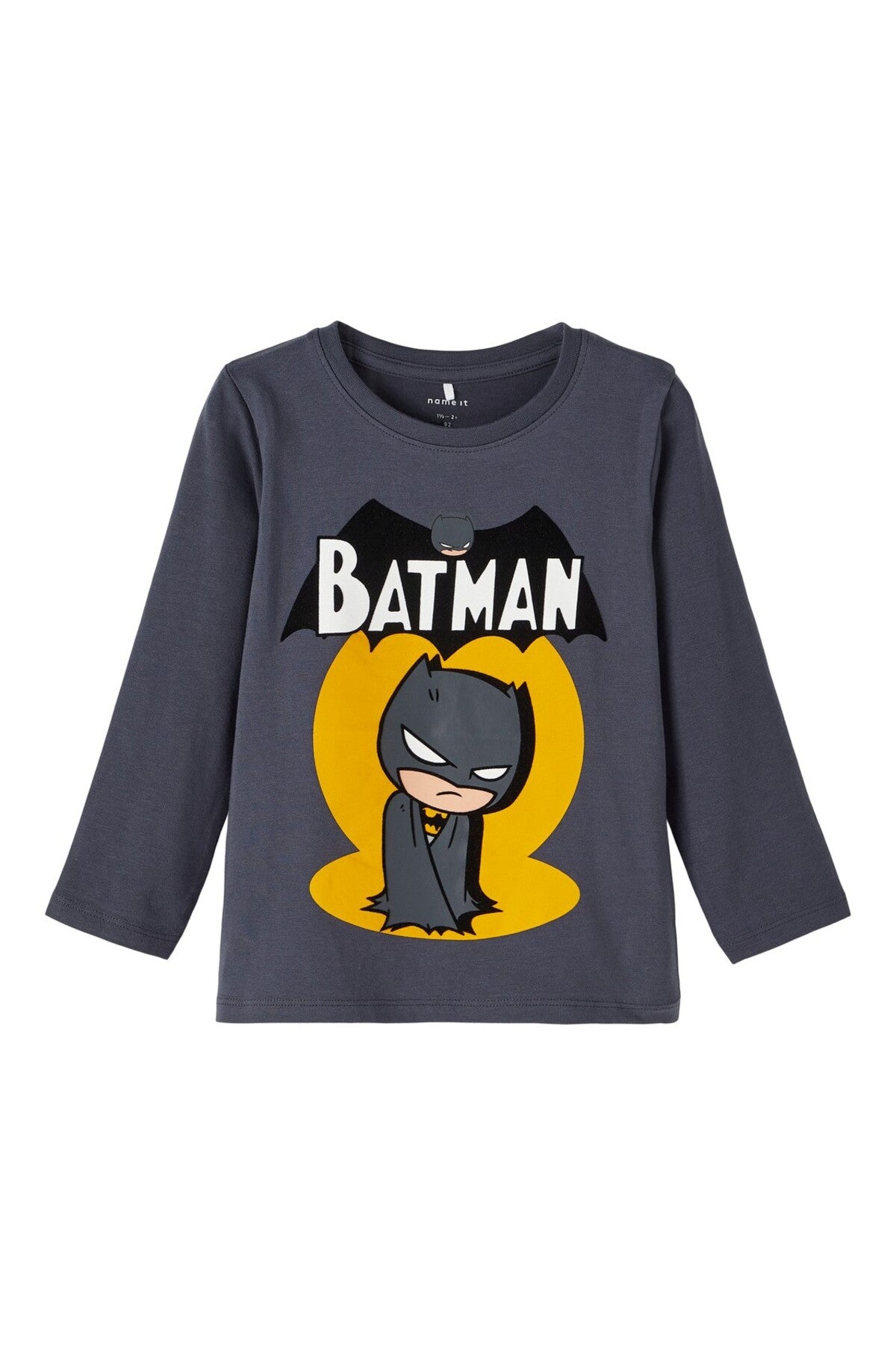 Batman Baskılı Uzun Kol Erkek Çocuk Sweatshirt-Rahat ve Şık İkincil görsel