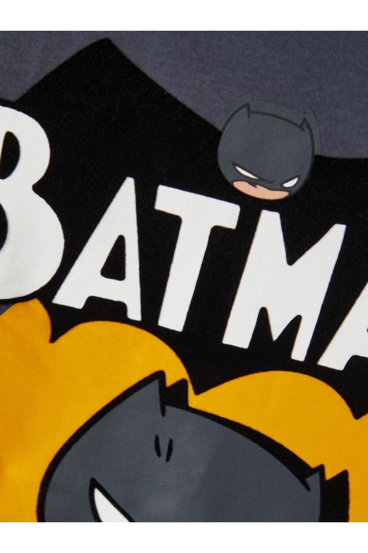 Batman Baskılı Uzun Kol Erkek Çocuk Sweatshirt-Rahat ve Şık