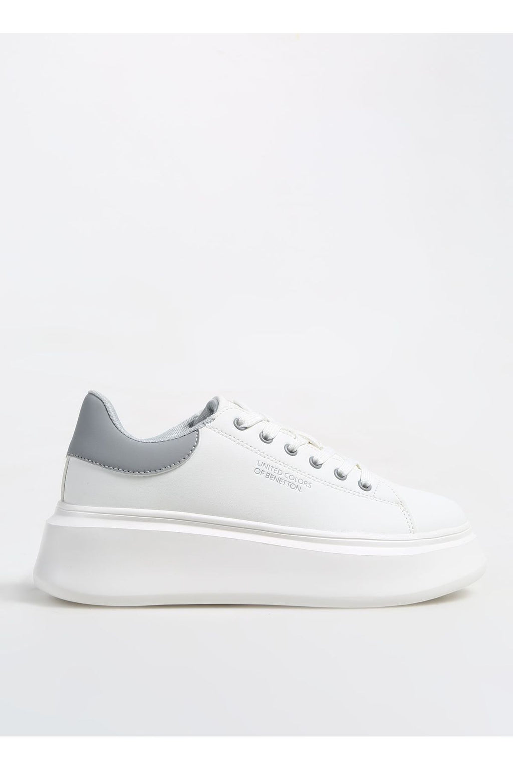 Benetton Minimalist Platform Sneaker Kadın Ayakkabı - Günlük Spor Şıklık