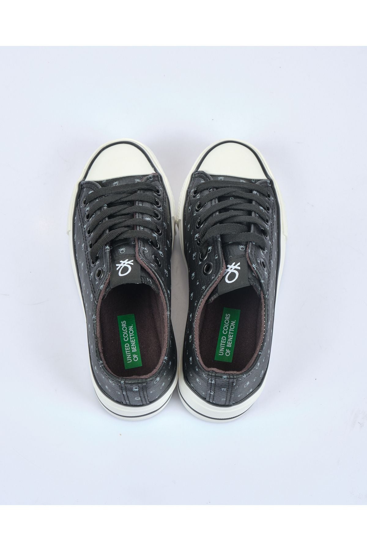 Benetton Kadın Minimalist Platform Sneaker - Günlük - Rahat - Canvas