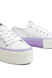 Benetton Minimalist Platform Kadın Sneaker - Günlük & Streetwear
