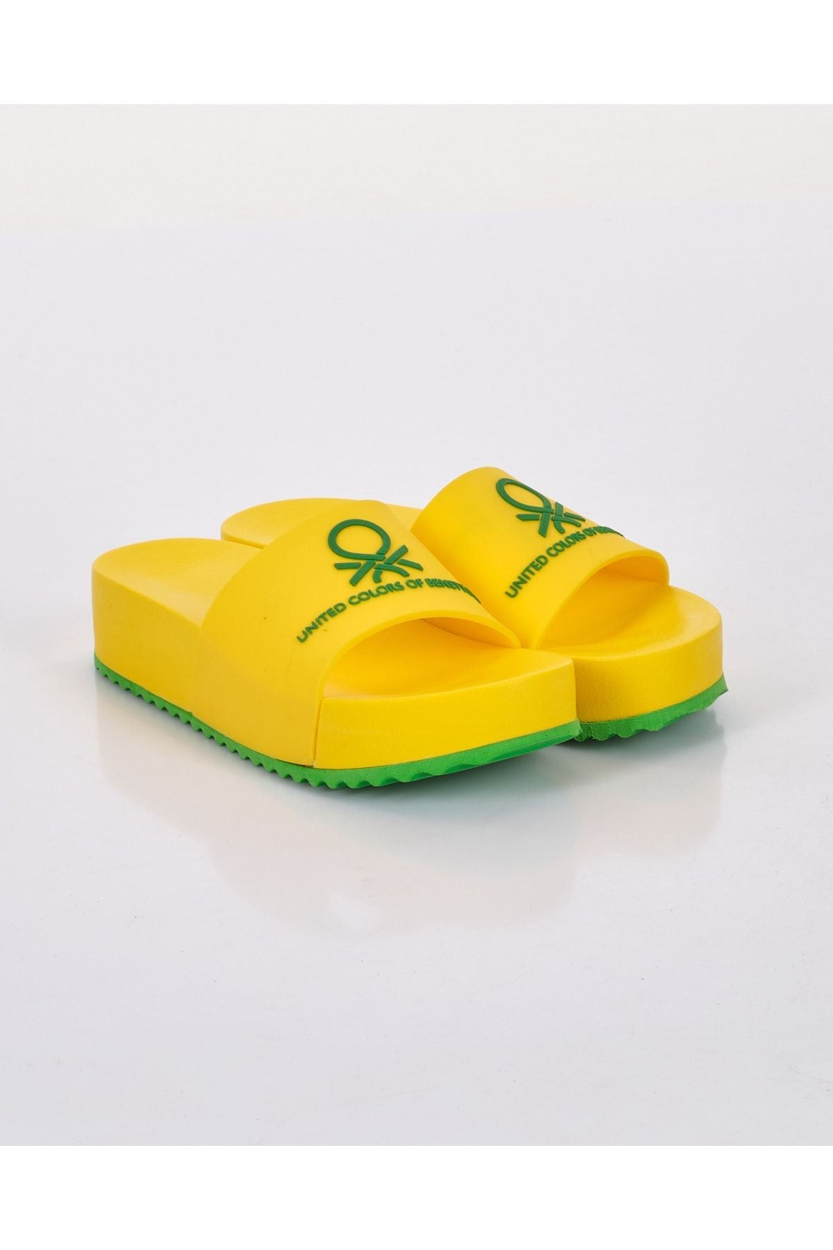 Benetton Kadın Platform Terlik - Minimalist Günlük Yazlık Ana görsel