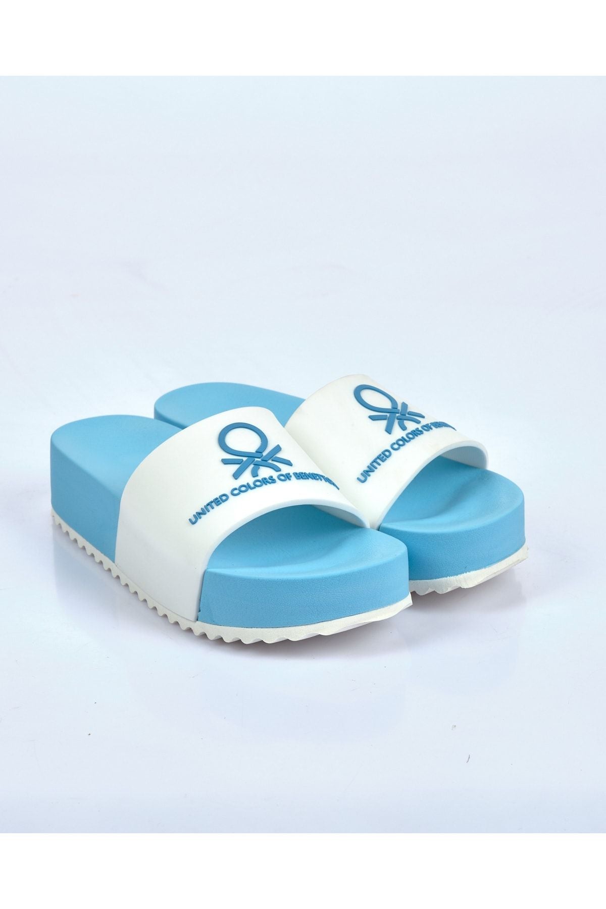 Benetton Kadın Platform Terlik - Minimalist Günlük Yazlık