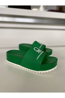 Benetton Kadın Platform Terlik - Minimalist Günlük Yazlık