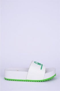 Benetton Kadın Platform Terlik - Minimalist Günlük Yazlık