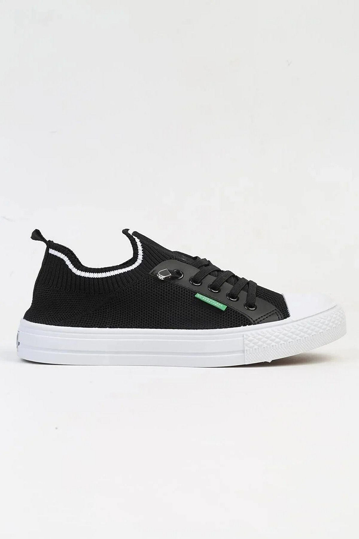 Benetton Minimalist Örgü Kadın Sneaker - Günlük Kullanım