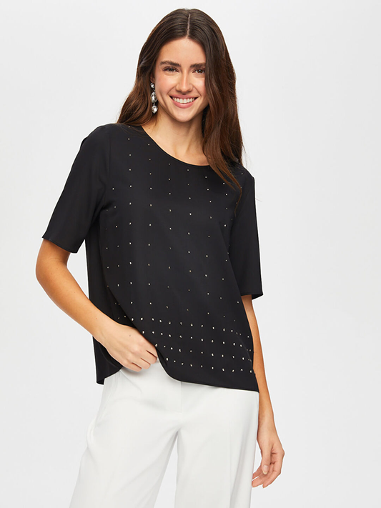 بلوزة فايك سونميز للسيدات 25YUS25BLZ002