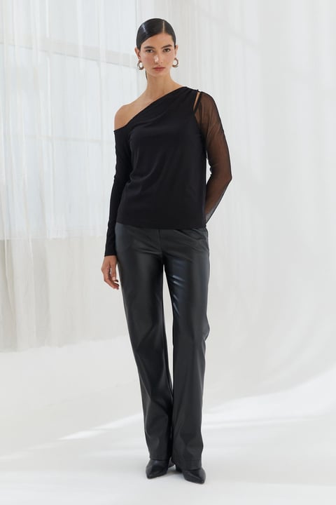 بلوزة نسائية من نار 25NK22322