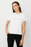 On Kadın Oversize Minimalist Kısa Kol T-Shirt - Günlük Şıklık