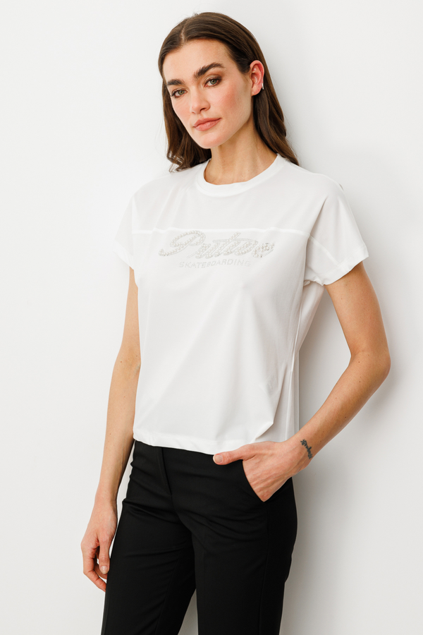 On Kadın Oversize Minimalist Kısa Kol T-Shirt - Günlük Şıklık