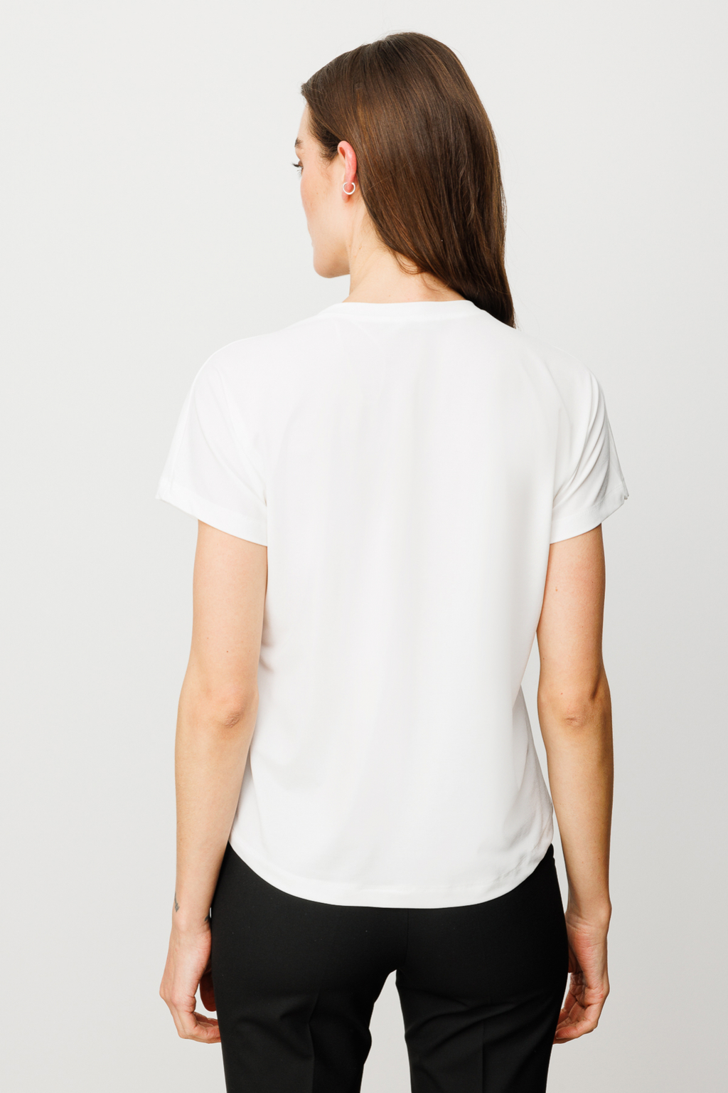 On Kadın Oversize Minimalist Kısa Kol T-Shirt - Günlük Şıklık