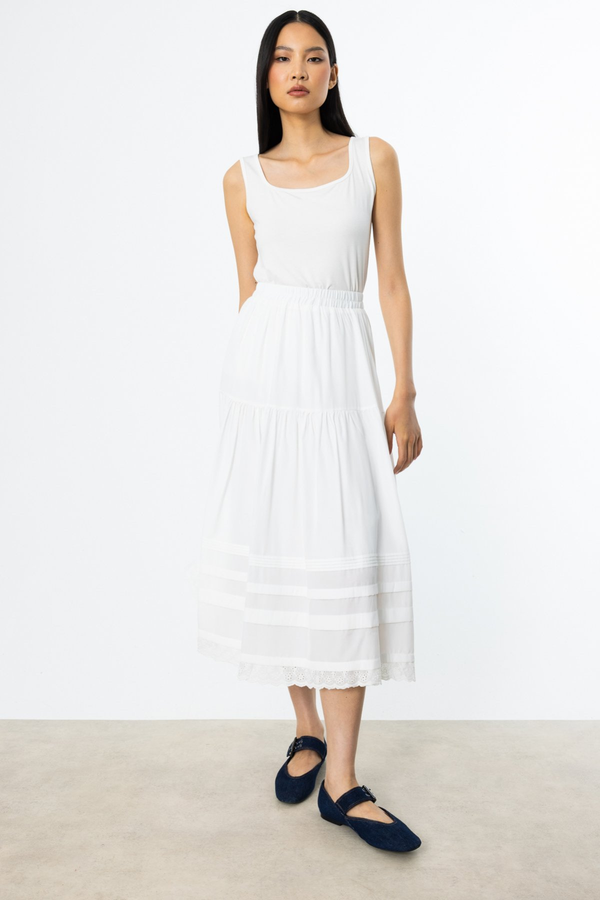 On Minimalist Kolsuz Kadın Bluz - Crop Kesim - Günlük