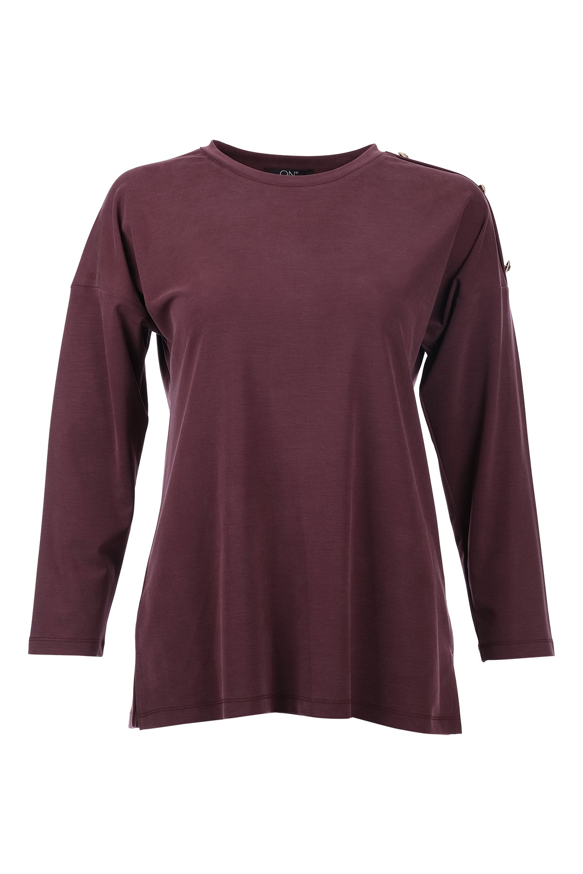 On Kadın Oversize Uzun Kol Minimalist Bluz - Rahat ve Şık