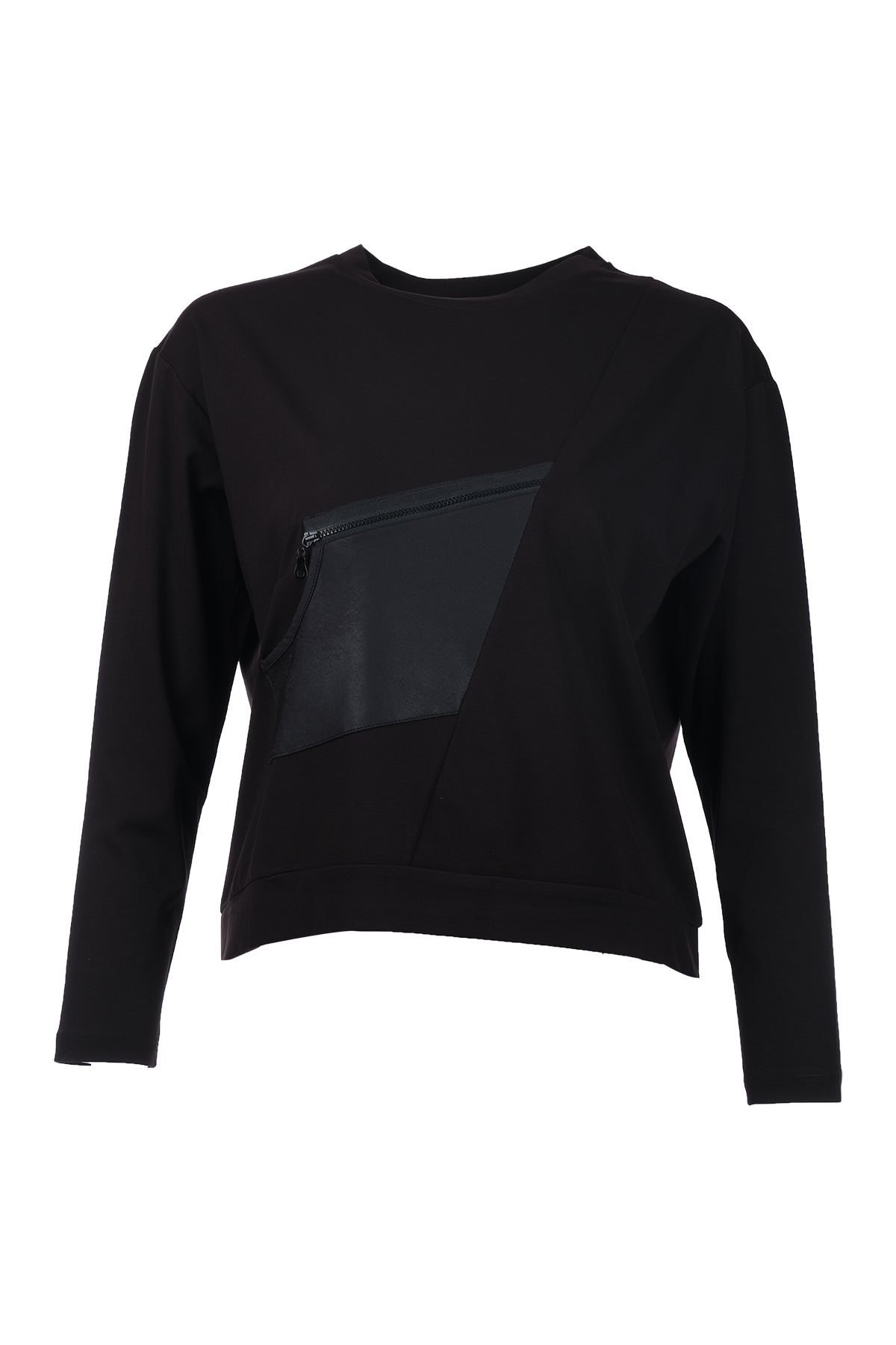 On Kadın Oversize Uzun Kol Minimalist Bluz - Günlük Stil Translation missing: tr.content.product_image_main