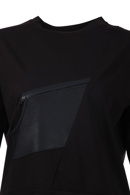 عشرة بلوزات نسائية واسعة بأكمام طويلة بتصميم بسيط - نمط كاجوال