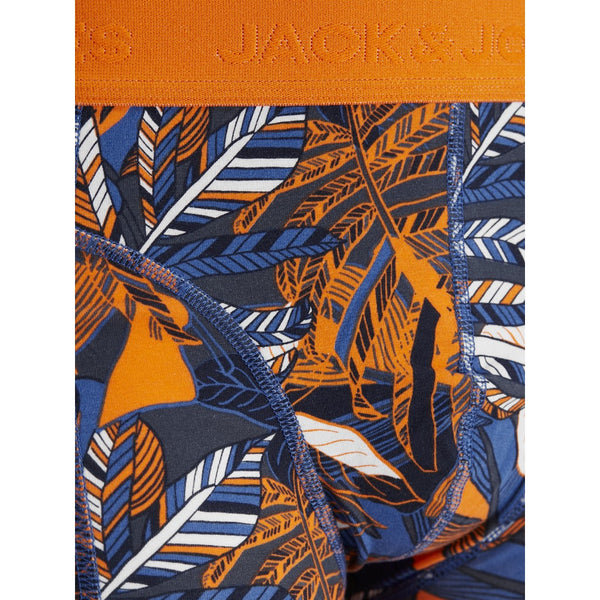 Jack&Jones Erkek Boxer Şort - Tropikal Desen - Rahat ve Şık
