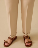 Büyük Beden Beli Büzgülü Duble Paça Pantolon Gala-Xi